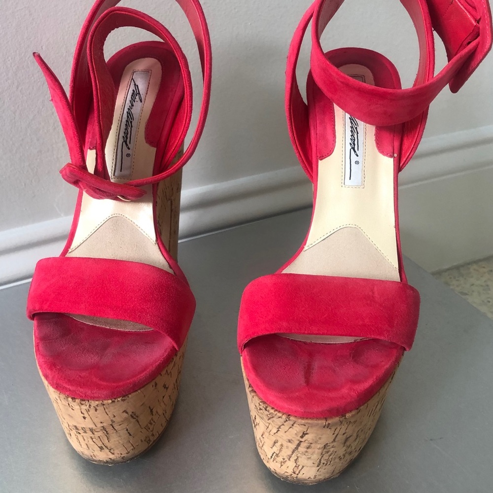 Platform cork sandals